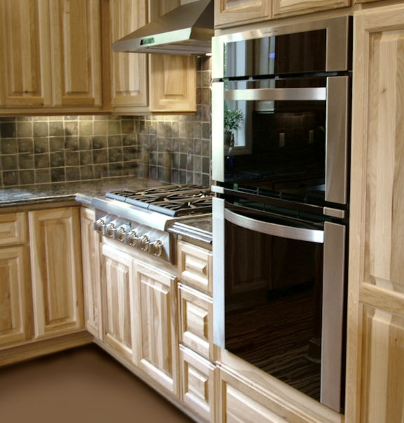 Hickory cabinets