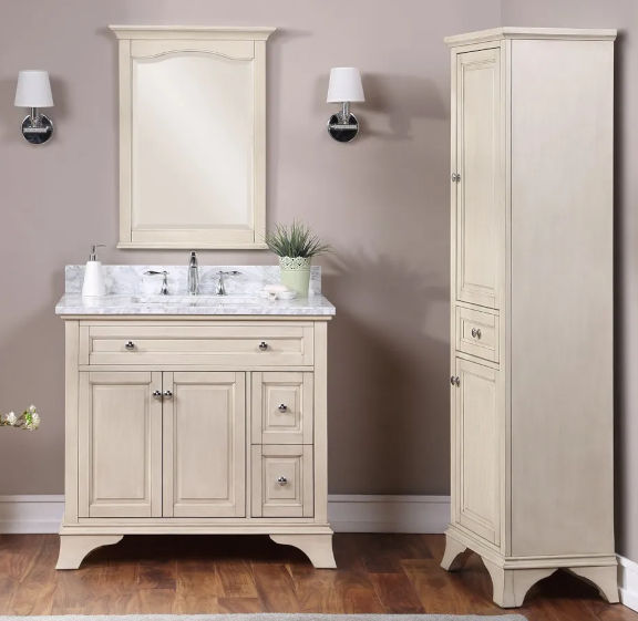 Beautiful Furniture style RTA vanity  cabinets