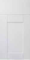 White Frameless Cabinets