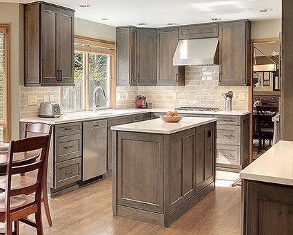 Winchester Gray RTA kitchen cabinets