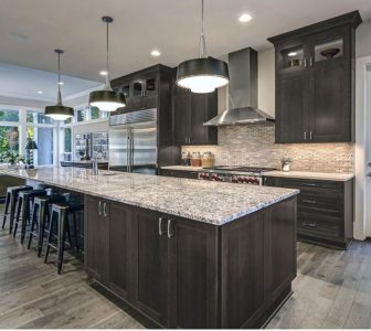 Greystone Shaker Cabinets | Easy Kitchen Cabinets