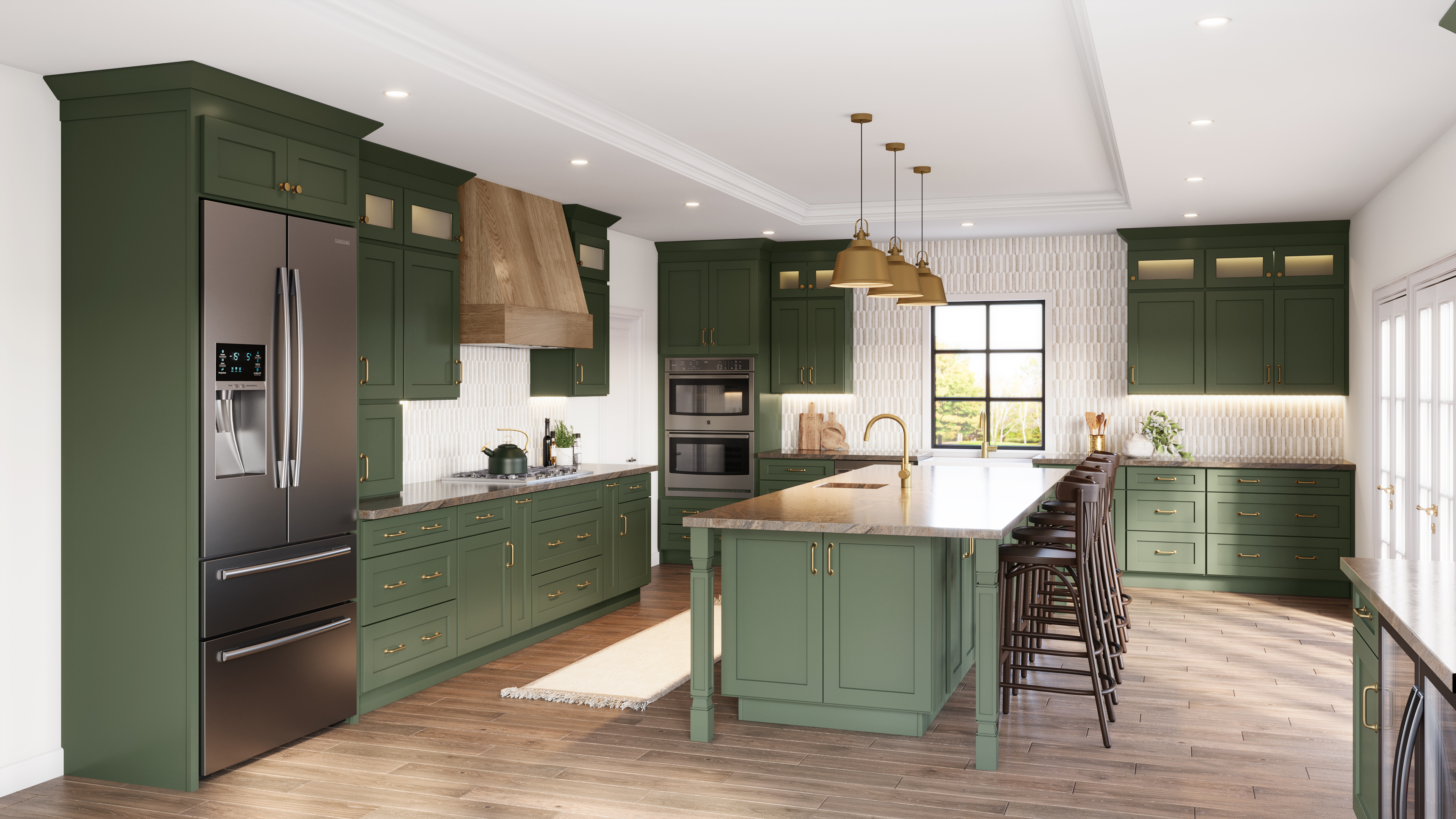 Shaker Ivy kitchen RTA