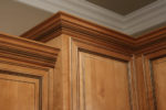 Amber Glaze Cabinets detail