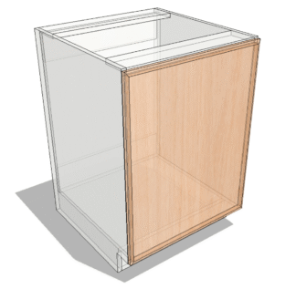 Cabinet Base with face frame