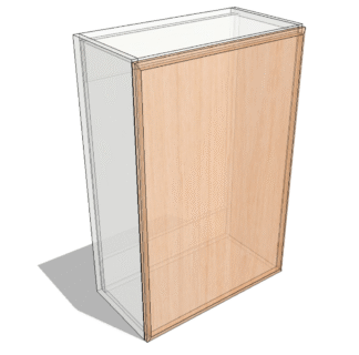 Cabinet Wall with face frame
