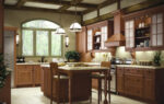 Builder Cinnamon Glaze kitchen cabinets