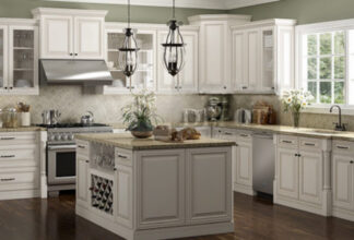 Antique White Cabinets