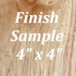 Country Hickory Finish Sample