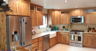 Hickory Shaker Cabinets