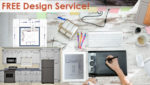 Free Kitchen Cabinet layout and design services