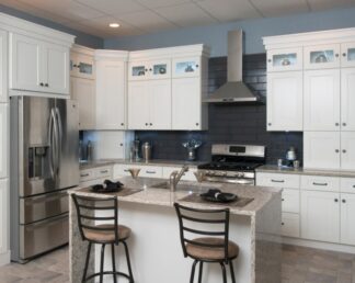 FRESH WHITE SHAKER CABINETS
