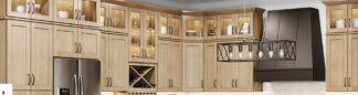Shaker Honey Cabinets
