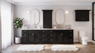 Obsidian Oak Cabinets