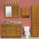 Regal Oak Vanity cabinets
