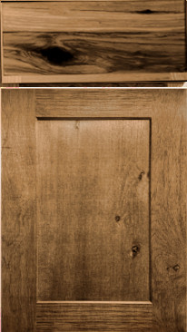 Rustic Hickory Cabinets