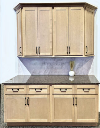 Natural Shaker Cabinets