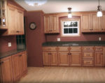 Toffee kitchen cabinets